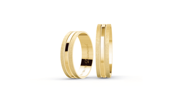 Aliança Basic 5mm - Golden Vow