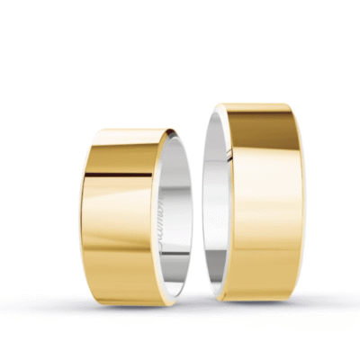 Aliança Moeda Italiana – 8 mm