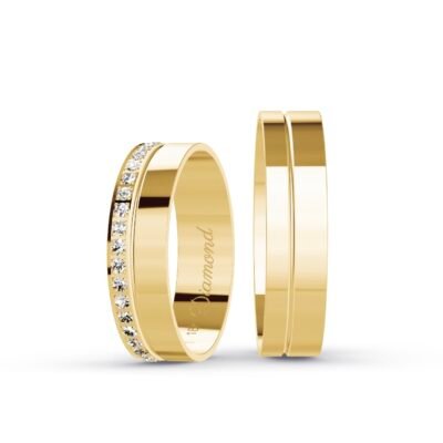 Aliança Basic Golden Promise - 5mm